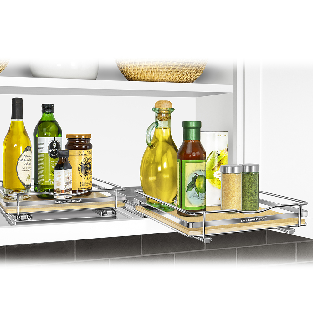 430221 Pull-Out Bakeware Cabinet Organizer - Lynk Inc